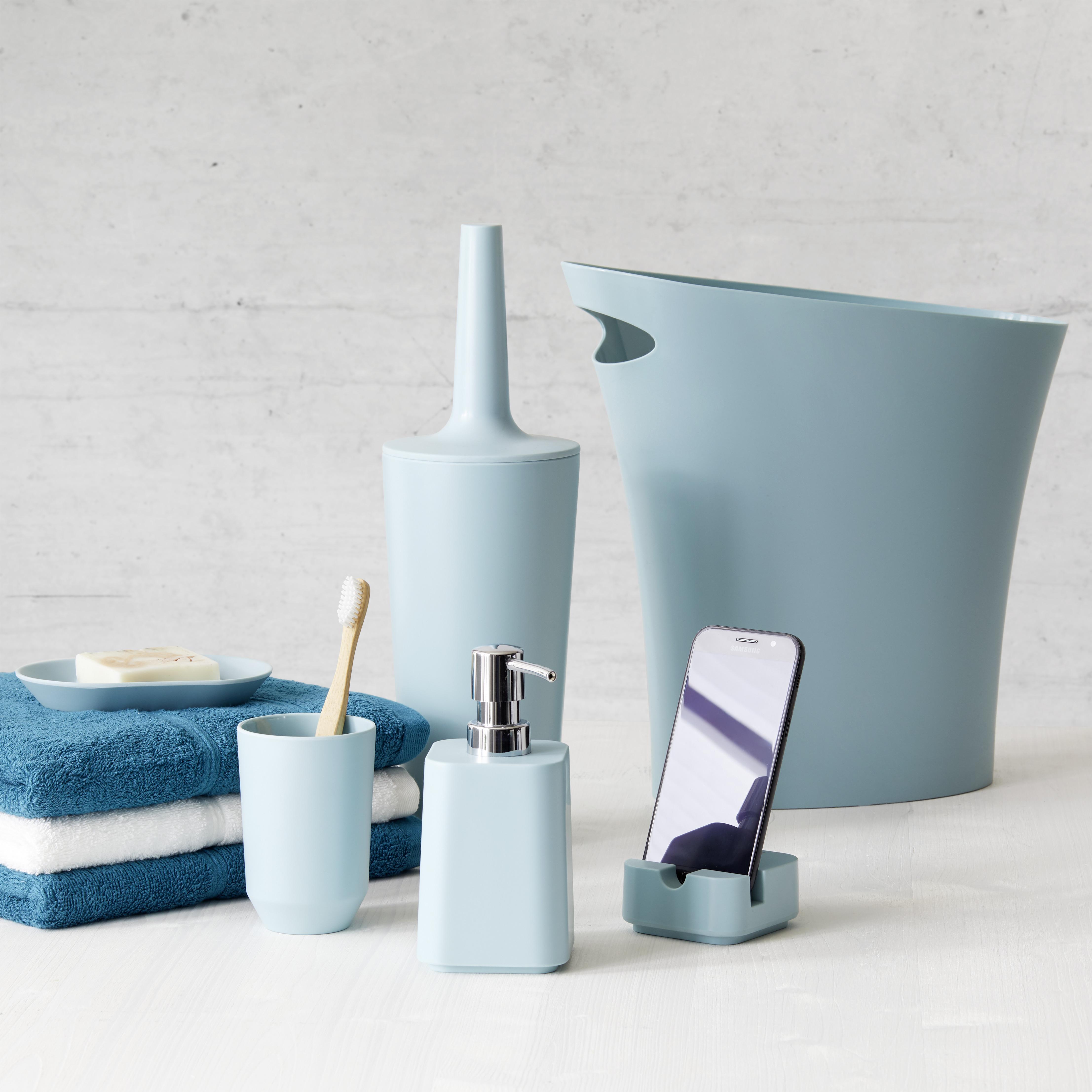 MÝDLENKA LILO - modrá, Moderní, plast (14,6/9,22/1,90cm) - Modern Living