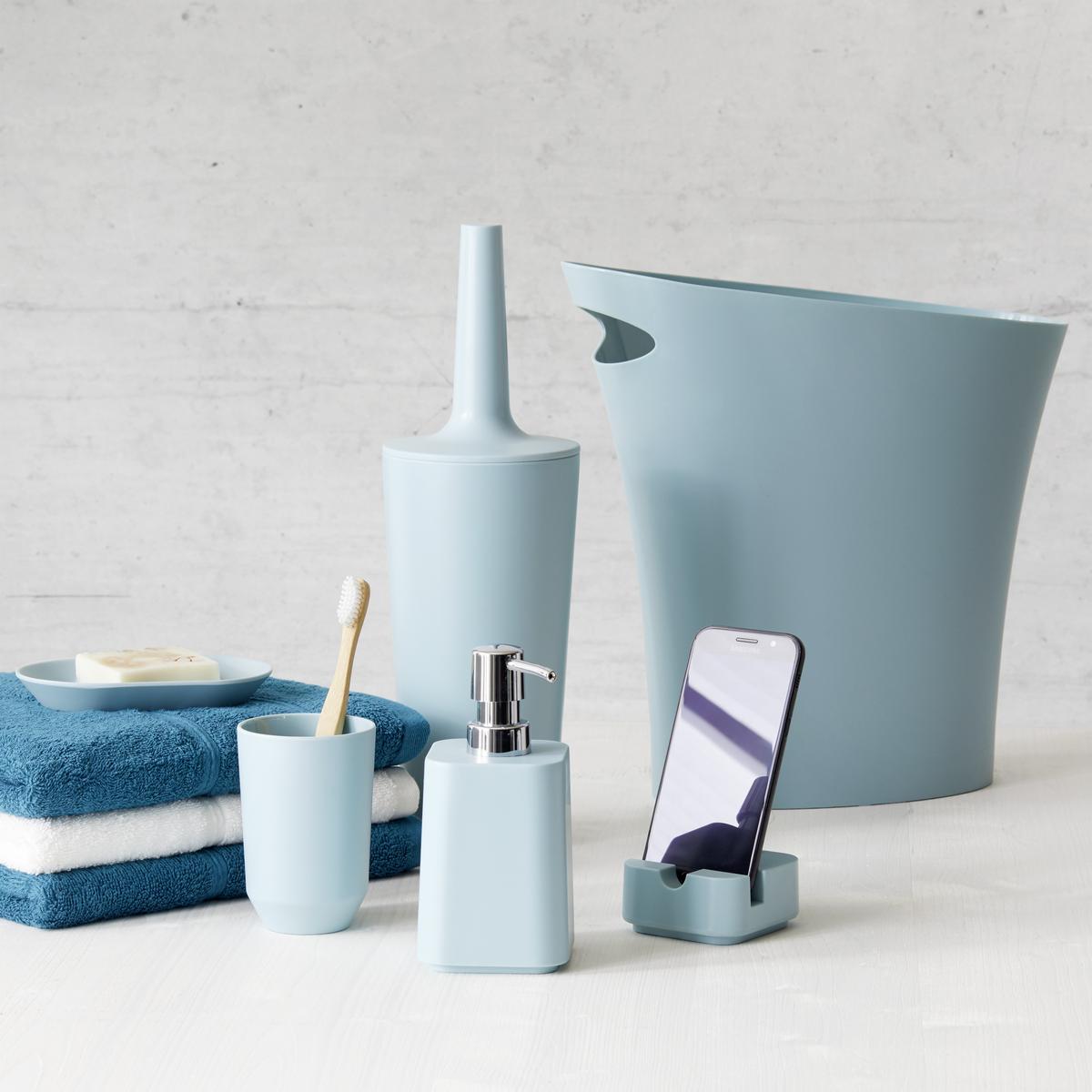 WC ŠTĚTKA LILO - modrá, Moderní, plast (11,43/36,20cm) - Modern Living