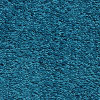 Teppichfliese Türkis Carousel 50x50 Cm Florhöhe 10 Mm - Türkis, Basics, Textil (50/50cm)