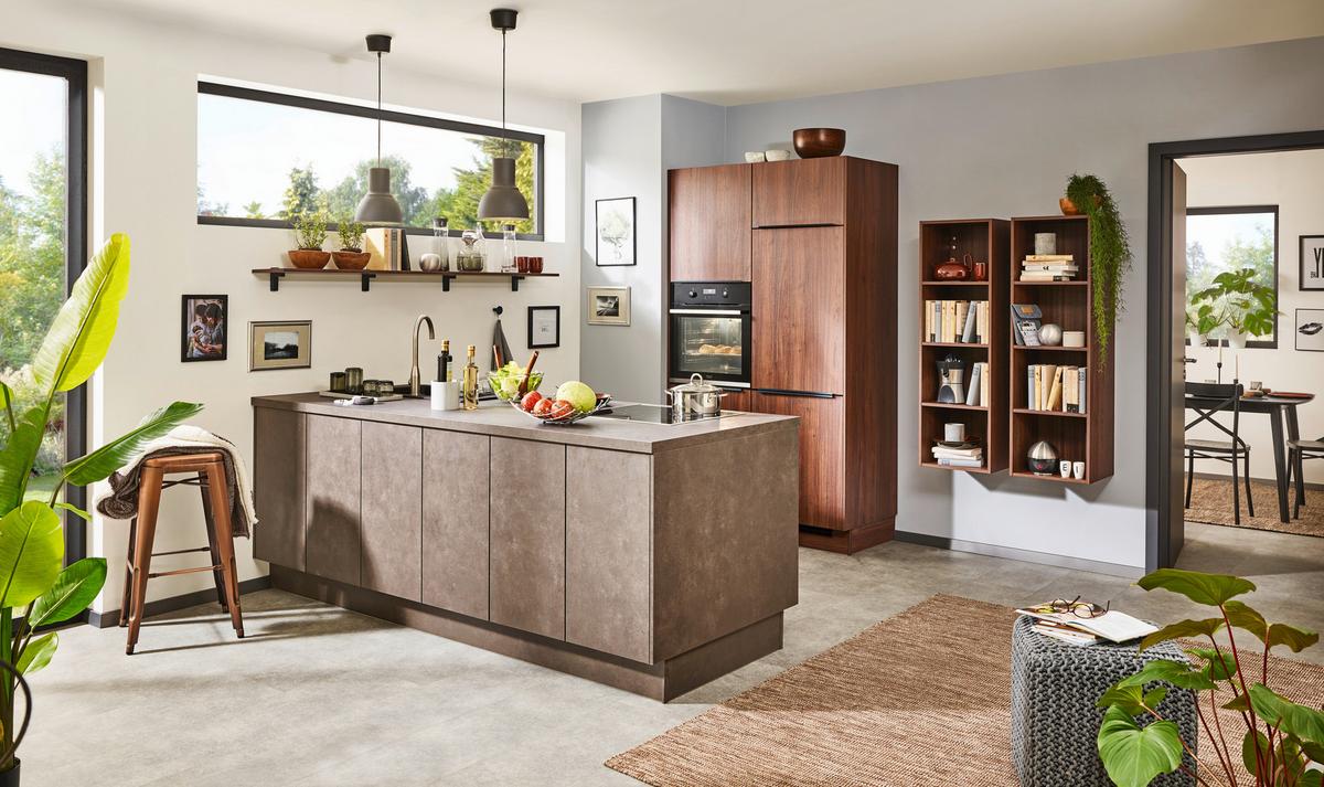 Einbauküche Riga Frei Planbar Modernes Design - MODERN, Holzwerkstoff - Vertico