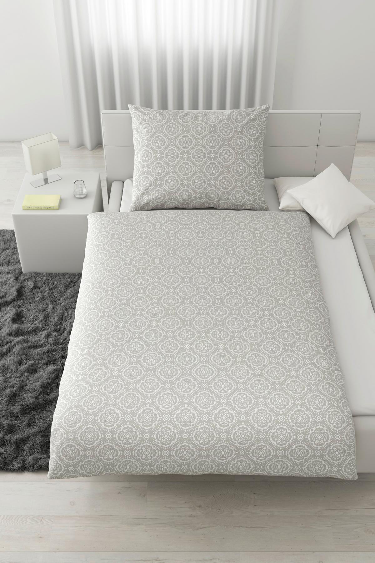 POVLEČENÍ ETHNO - světle šedá, Lifestyle, textil (140/200cm) - Mömax
