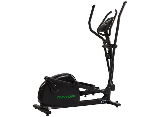 Crosstrainer Competence C20 - Schwarz/Grün, MODERN, Kunststoff/Metall (67/164/144cm) - Tunturi