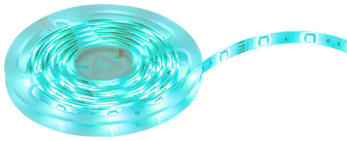 Led Díszlámpa Malte - fekete/fehér, Modern, műanyag (500cm) - Luca Bessoni