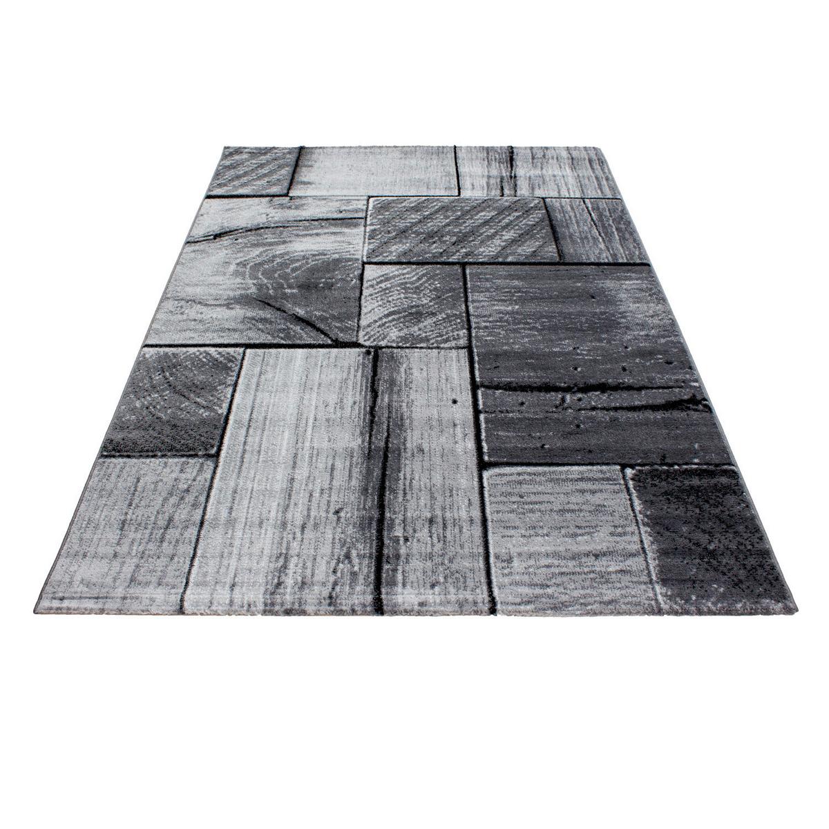 Webteppich Schwarz Naturfaser Parma 80x150 Cm - Schwarz, KONVENTIONELL, Textil (80/150cm)