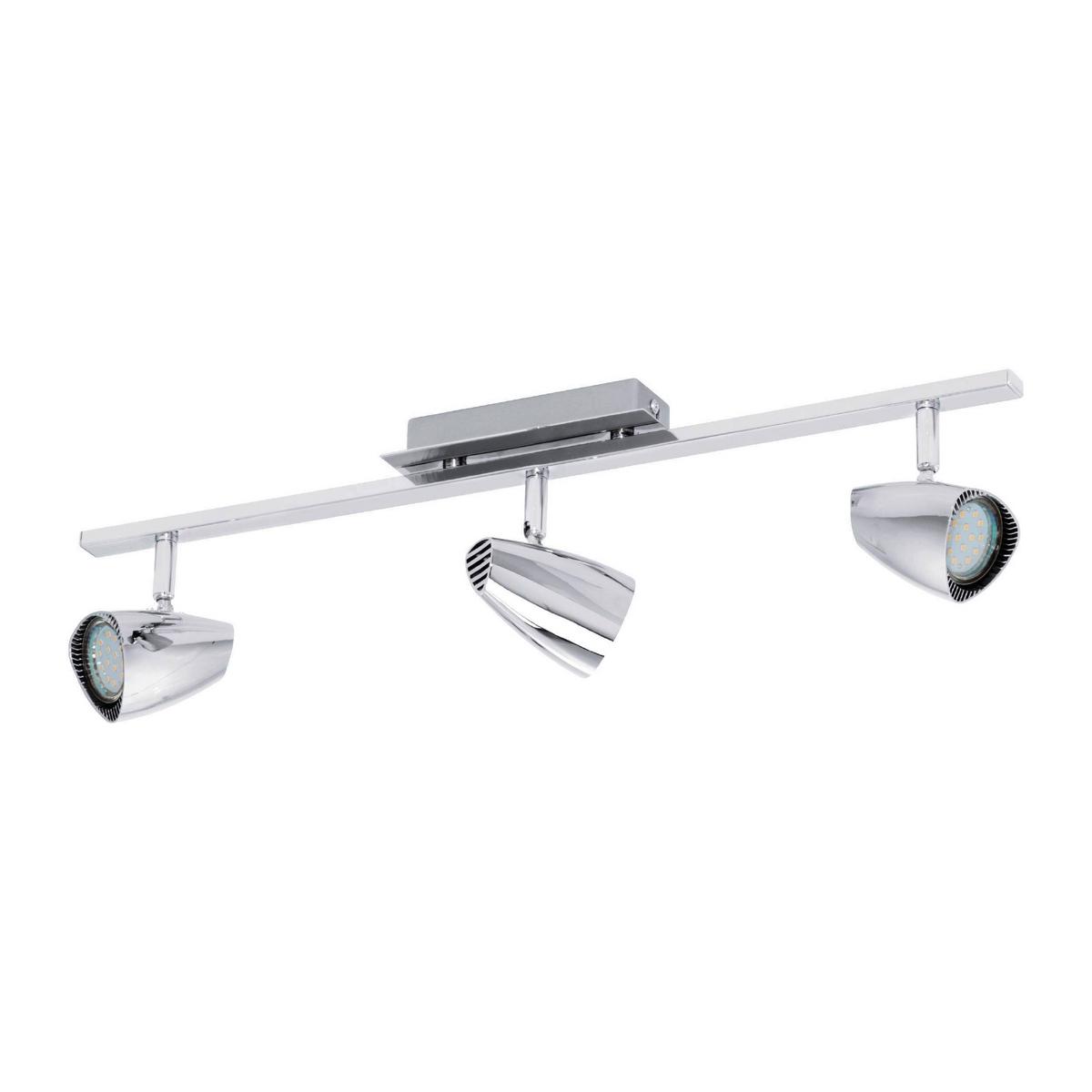 LED-Strahler 93674* Corbera - Chromfarben, Basics, Kunststoff/Metall (58,5/7/5cm) - Eglo