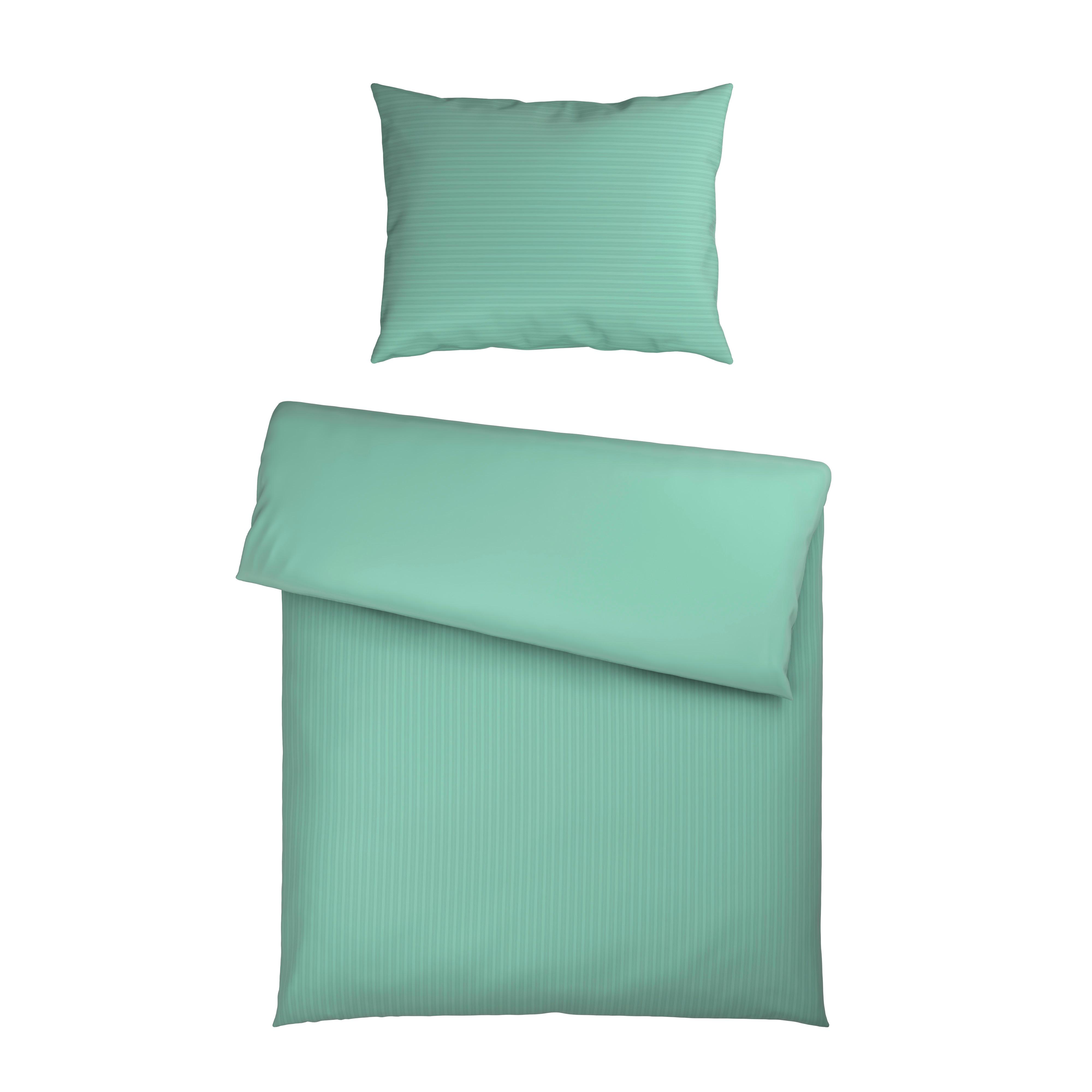 POVLEČENÍ CRINKLE - mátově zelená, textil (140/200cm) - Mömax