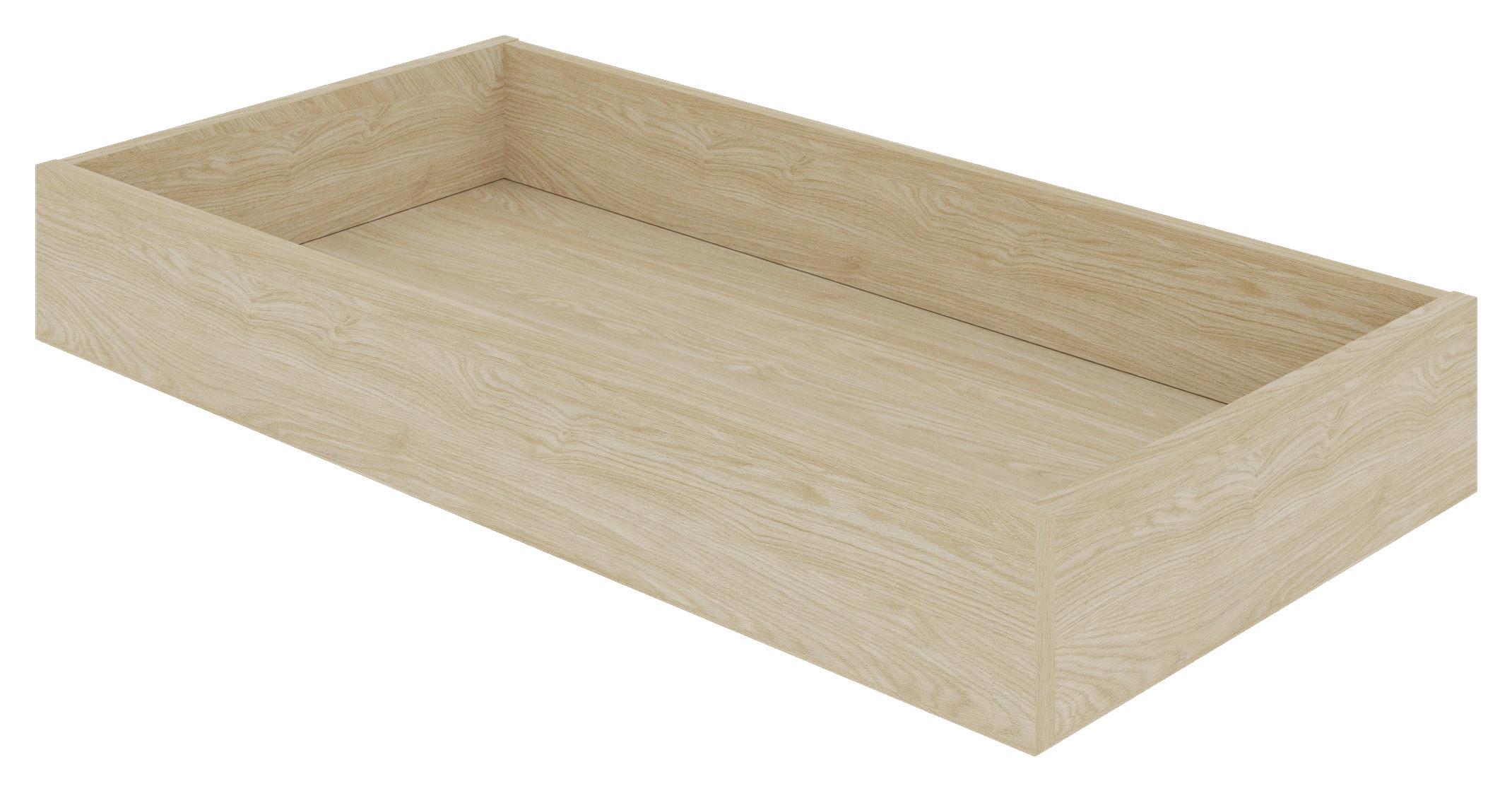 ZÁSUVKA UNIT - farba duba, Modern, kompozitné drevo (87,9cm) - Ondega