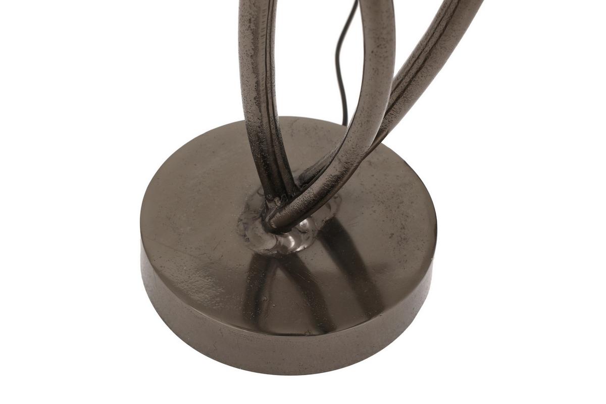 Tischleuchte Cosima 325 Schwarz - Schwarz, Trend, Kunststoff/Metall (16/28/52cm) - Kayoom