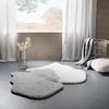 Umělá Kožešina Lucia, 60/90cm, Bílá - bílá, Romantický / Rustikální, textil (60/90cm) - Modern Living