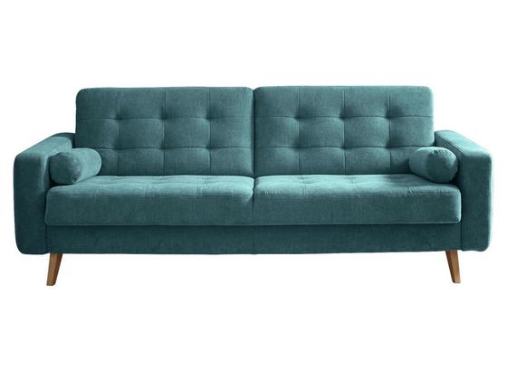 Schlafsofa Fjord B: ca. 222 cm Grün - Schlammfarben/Eichefarben, MODERN, Holzwerkstoff/Textil (222/86/90cm) - Carryhome Schlafsofa Fjord B: ca. 222 cm Grün - Schlammfarben/Eichefarben, MODERN, Holzwerkstoff/Textil (222/86/90cm) - Carryhome
