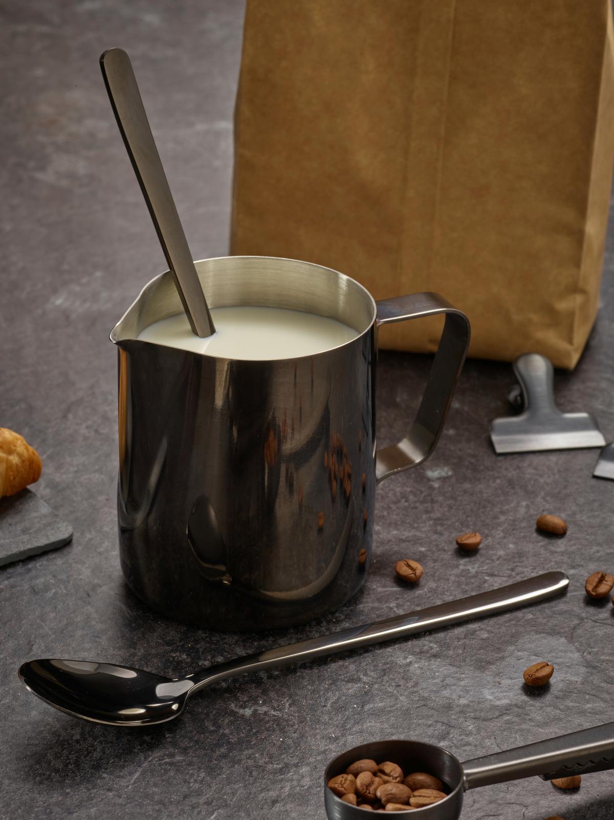 Kaffeeset Echtwerk Kaffeezubehör-Set - Schwarz, Design, Metall (10,5cm) - Echtwerk