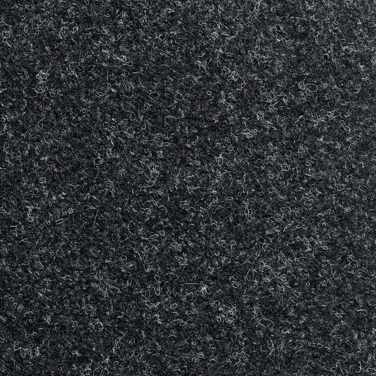 Teppichfliese Anthrazit Merlin 50x50 Cm Florhöhe 5,5 Mm - Anthrazit, Basics, Textil (50/50cm)