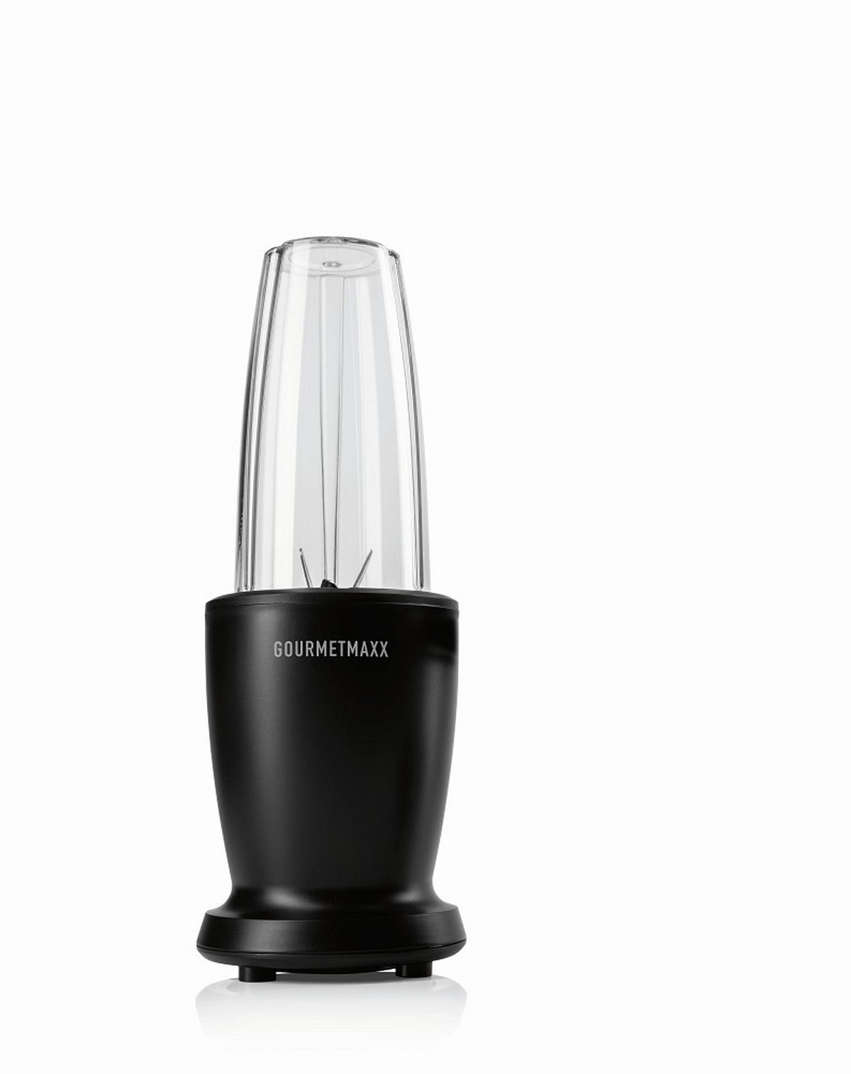Smoothie Maker 16821 - Transparent/Schwarz, Basics, Kunststoff/Metall (11,5/11,5/31,8cm)