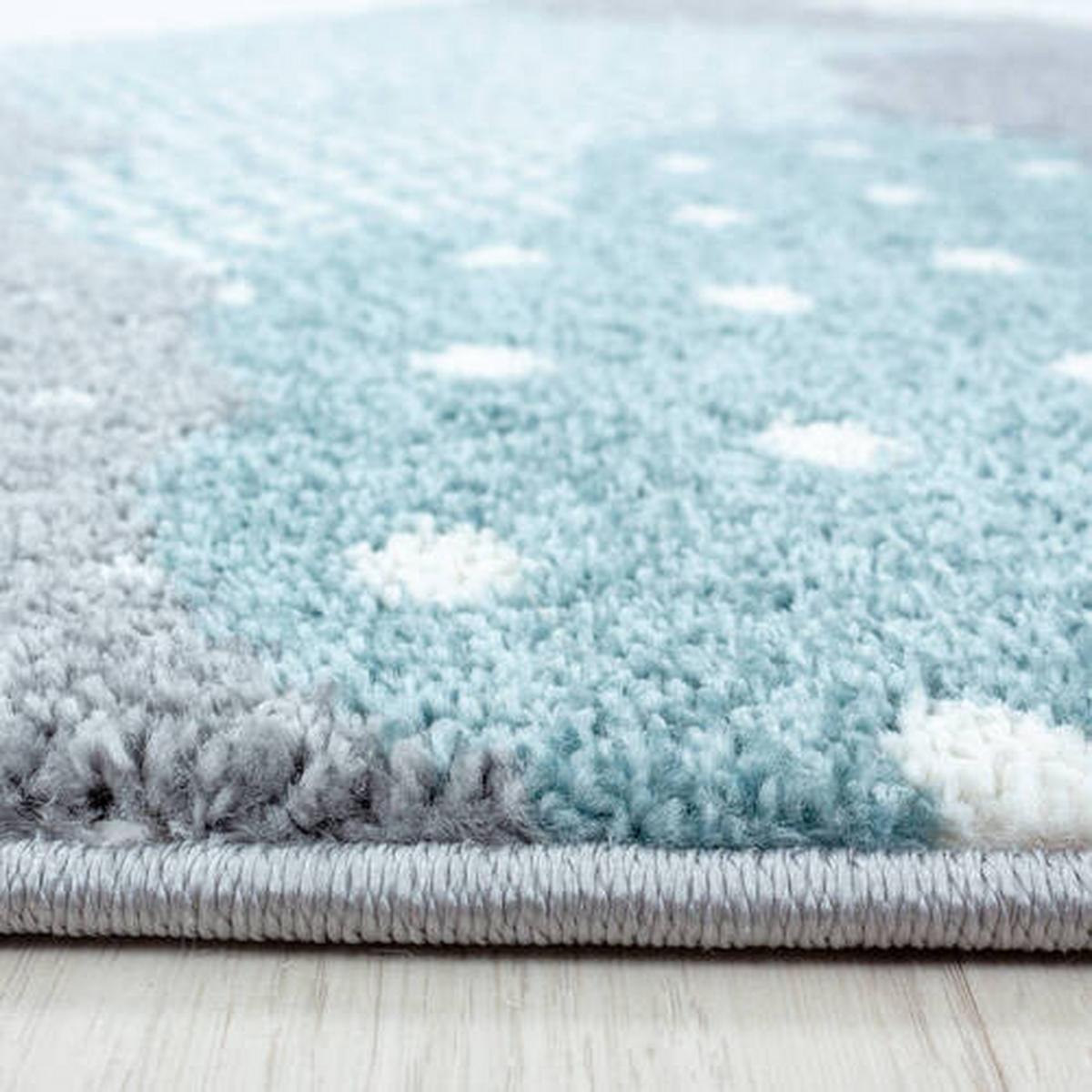 Kinderteppich Bambi - Blau, Trend, Textil (140/200cm) - Ben'n'jen