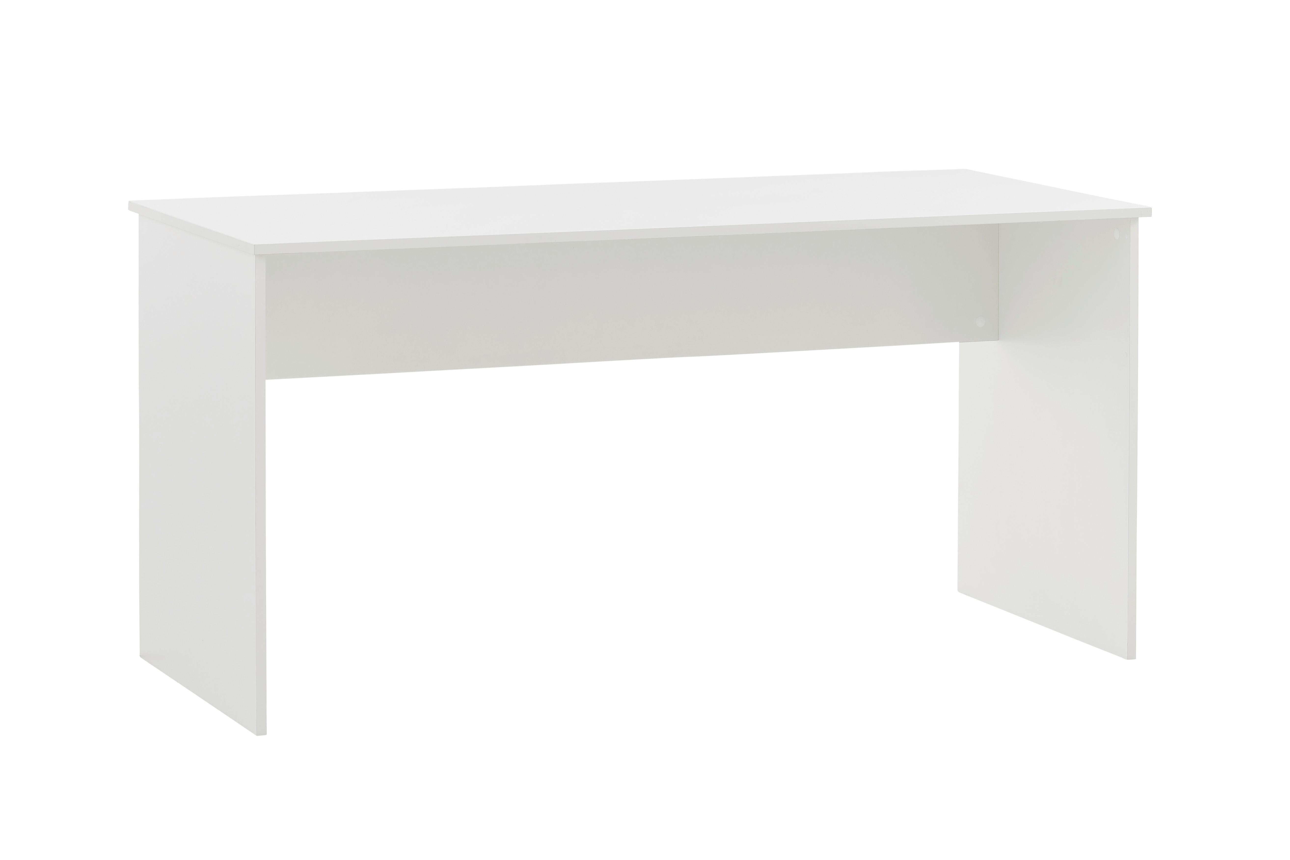 Schreibtisch Metz Weiß B: 144cm