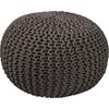PODSEDÁK Aline, 50x30cm - antracitová, textil (50/30cm) - Premium Living