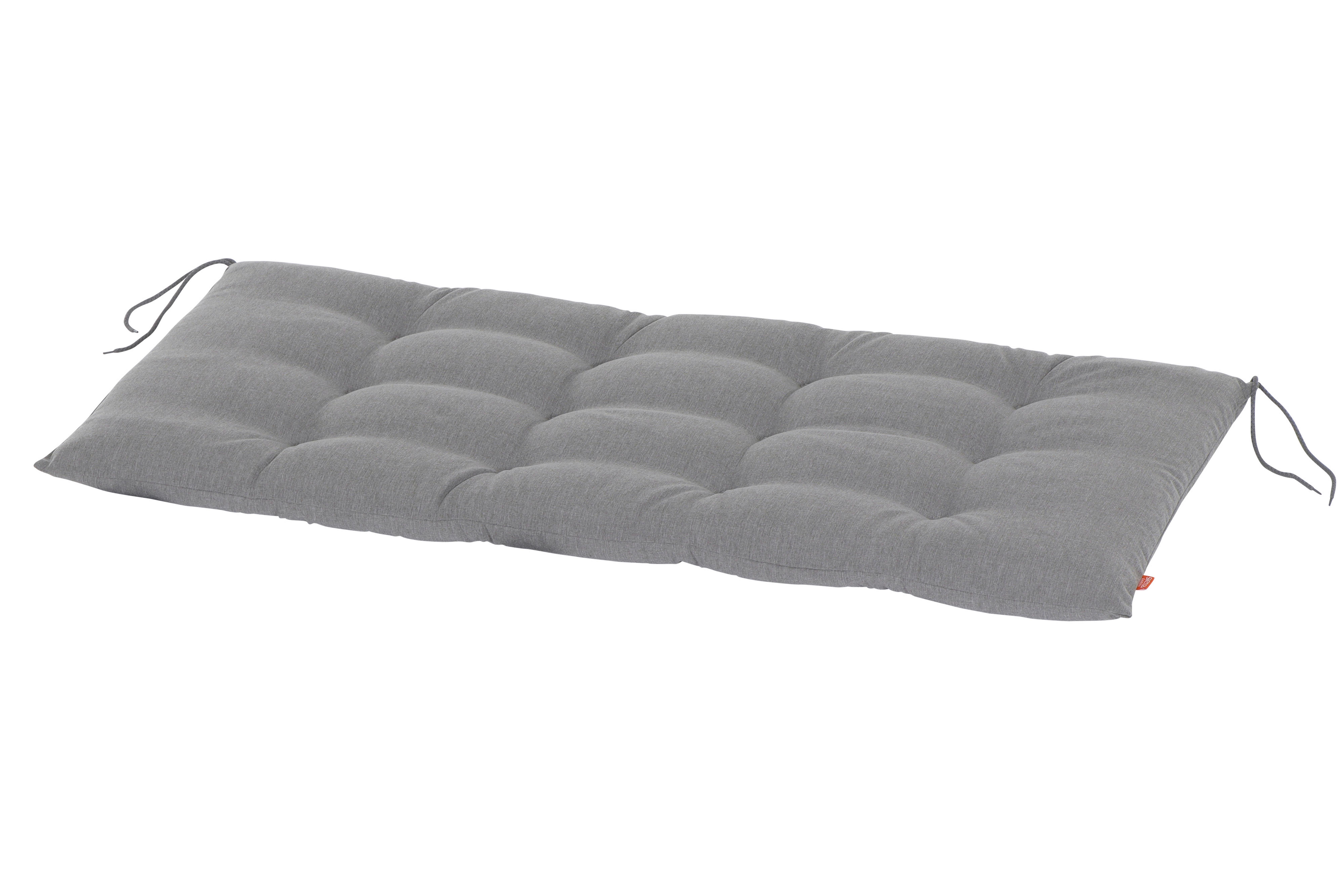 Bankauflage N42016 - Silberfarben, KONVENTIONELL, Textil (48/6/120cm) - Siena Garden