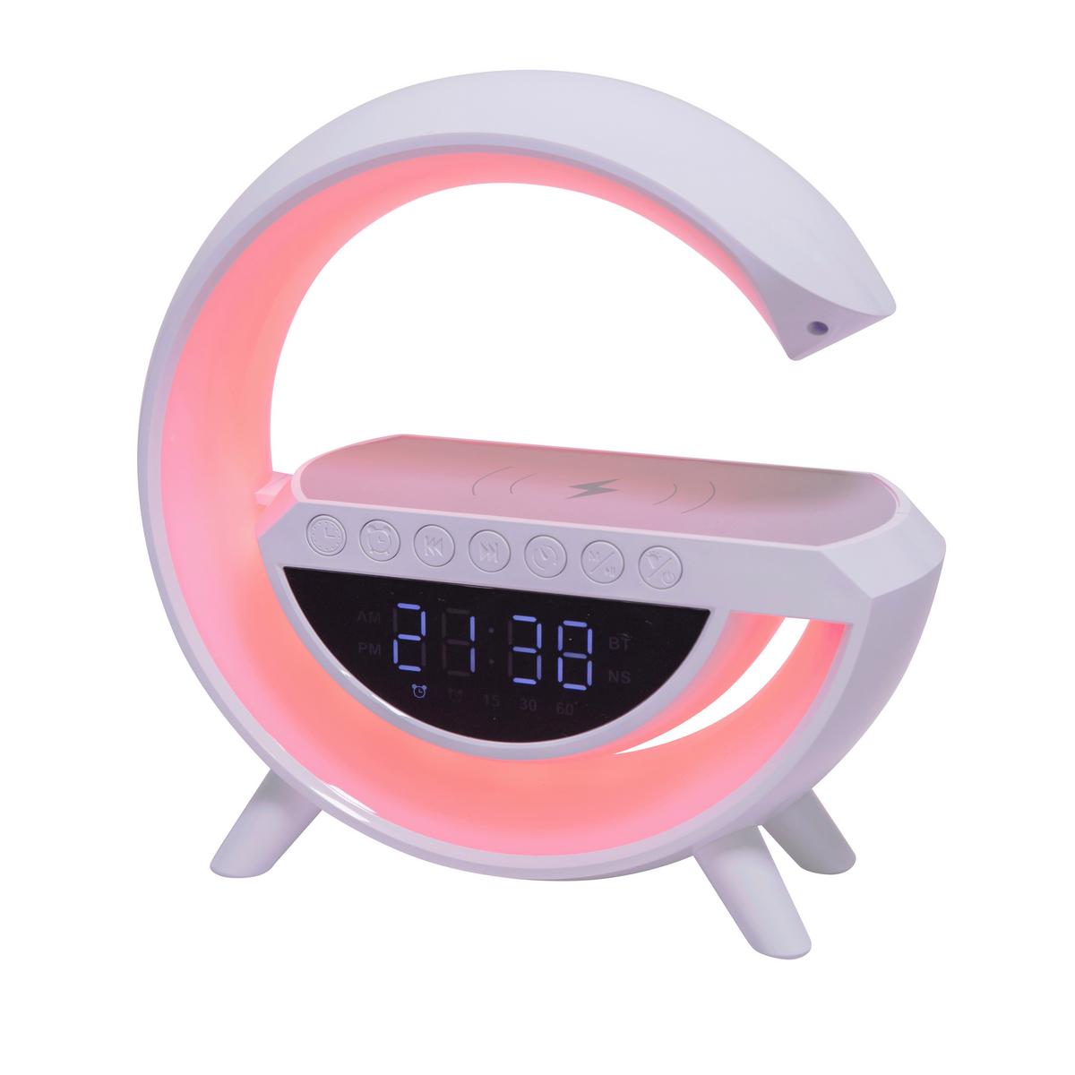 LED-DEKOLEUCHTE CANEL - Weiß, Basics, Kunststoff (23/8/24cm) - Luca Bessoni