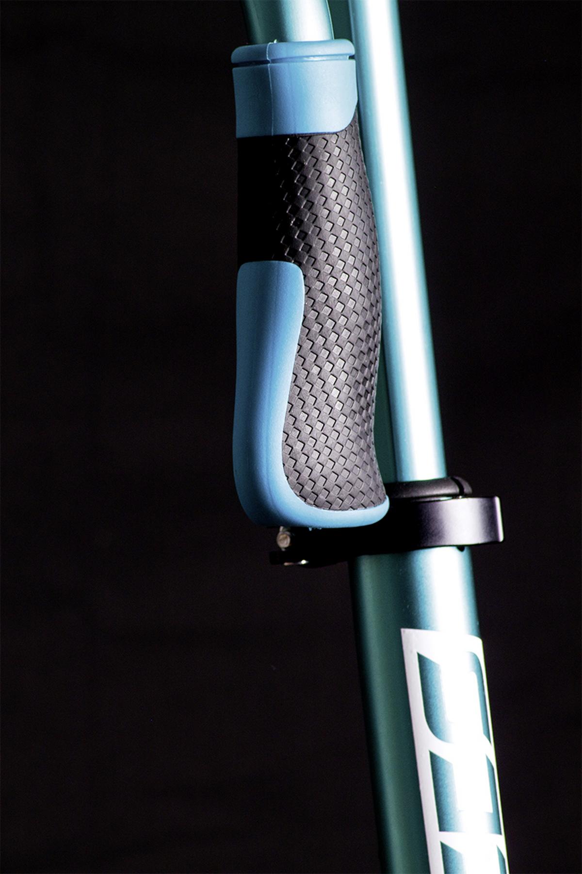 Scooter Six Degrees 514 Türkis Ø 230/215 Mm, Klappbar - Türkis/Schwarz, Basics, Metall (93,5/34,5/105,5cm)