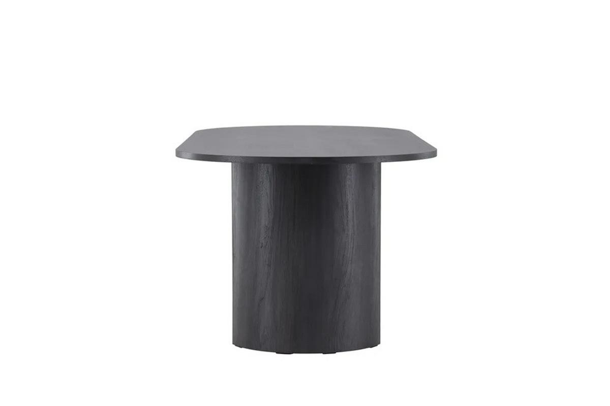 ESSTISCH Grundsund Schwarz L: 220cm - Schwarz, MODERN, Holz (220/100/75cm) - Livetastic