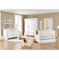 Babyzimmer 103467xg Emilia - Weiß, Trend, Holzwerkstoff - Pinolino