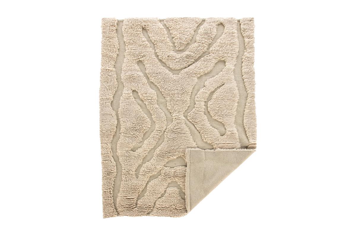 Hochflorteppich Trondheim - Beige/Weiß, LIFESTYLE, Textil (170/240cm) - P & B