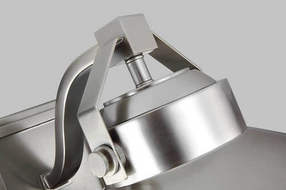 Außenwandleuchte Fe-Boynton2-L - Grau, KONVENTIONELL, Glas/Kunststoff (31.6/36,5/39cm) - Elstead Lighting