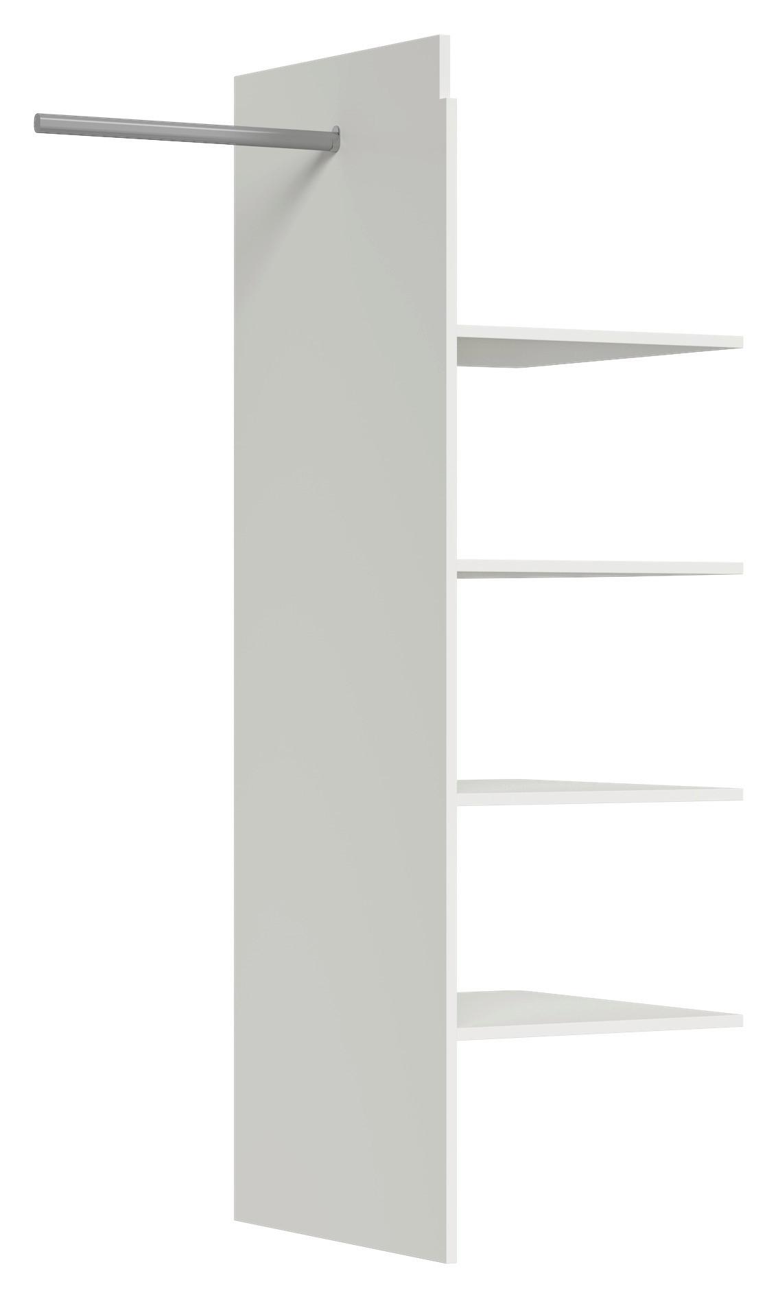 Inneneinteilung Kaspian - Weiß, MODERN, Holzwerkstoff (86/148/52cm) - MID.YOU