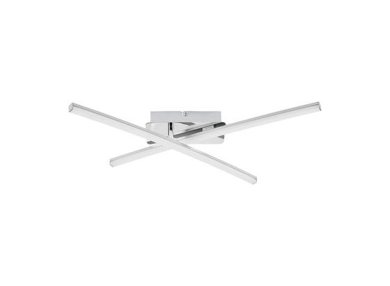 Led Stropní Svítidlo Simon - barvy niklu, Konvenční, kov (58/51/10cm) Led Stropní Svítidlo Simon - barvy niklu, Konvenční, kov (58/51/10cm)