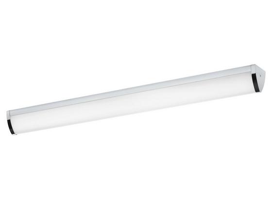 LED-Decken- Wandleuchte Gita 2 - Chromfarben/Weiß, MODERN, Kunststoff/Metall (90/7,5/7,5cm) LED-Decken- Wandleuchte Gita 2 - Chromfarben/Weiß, MODERN, Kunststoff/Metall (90/7,5/7,5cm)