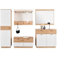 Garderobe Tonale 1, B: 269 Cm Artisan Eiche Dekor/alpinweiss - Weiß/Eiche Artisan, KONVENTIONELL, Holzwerkstoff (269/207,4/40cm)