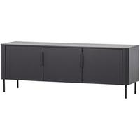 LOWBOARD Gunnar Schwarz B: 154cm - Schwarz, Design, Holz (154/56/44cm) - Livetastic
