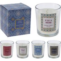 Sviečka v skle CANDLE IN GLASS - Basics (8.2/9.6/8.2cm)