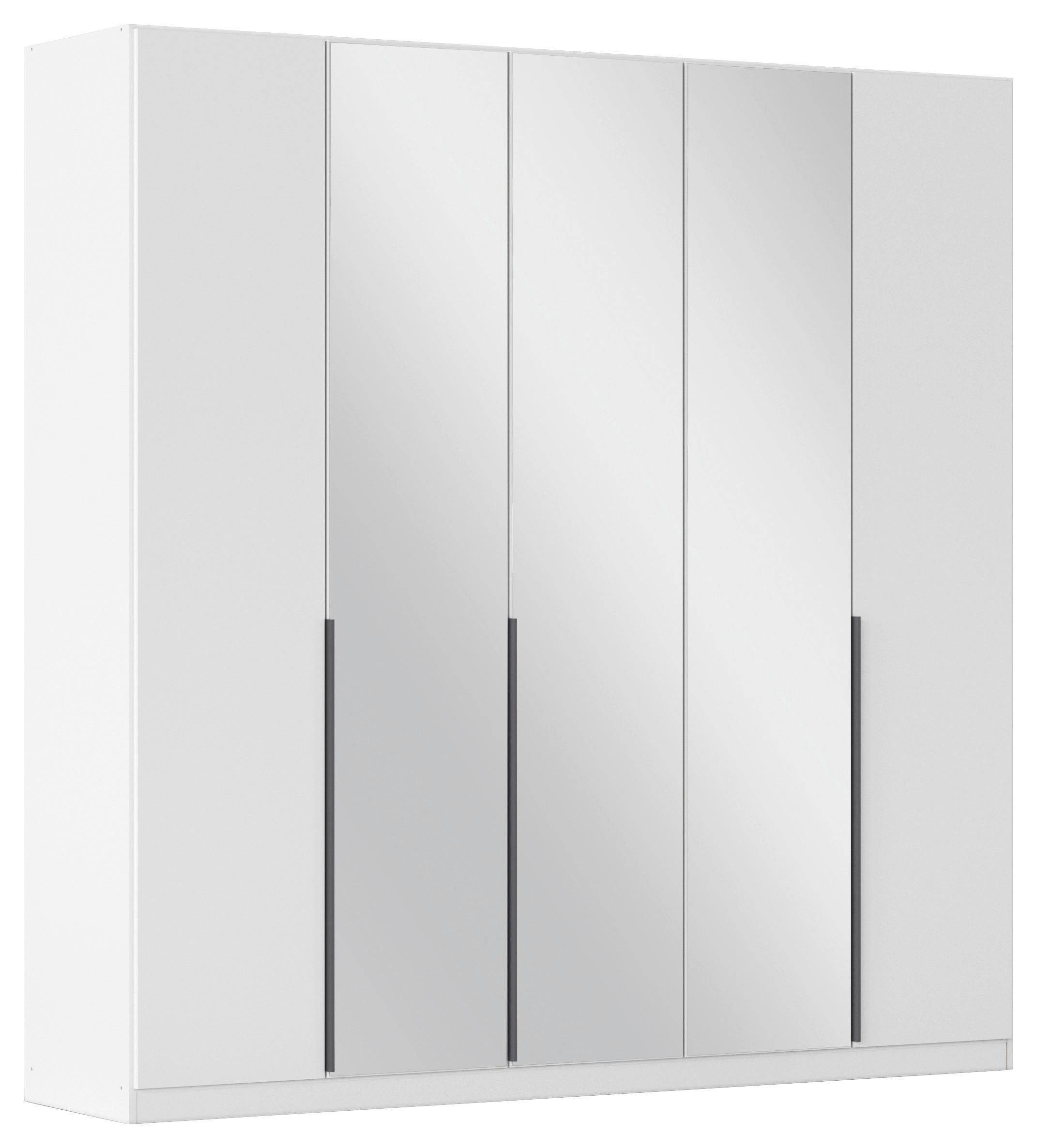 Drehtürenschrank Alabama Weiß B: 226 Cm - Weiß, MODERN, Holzwerkstoff (226/229/54cm) - Rauch Möbel