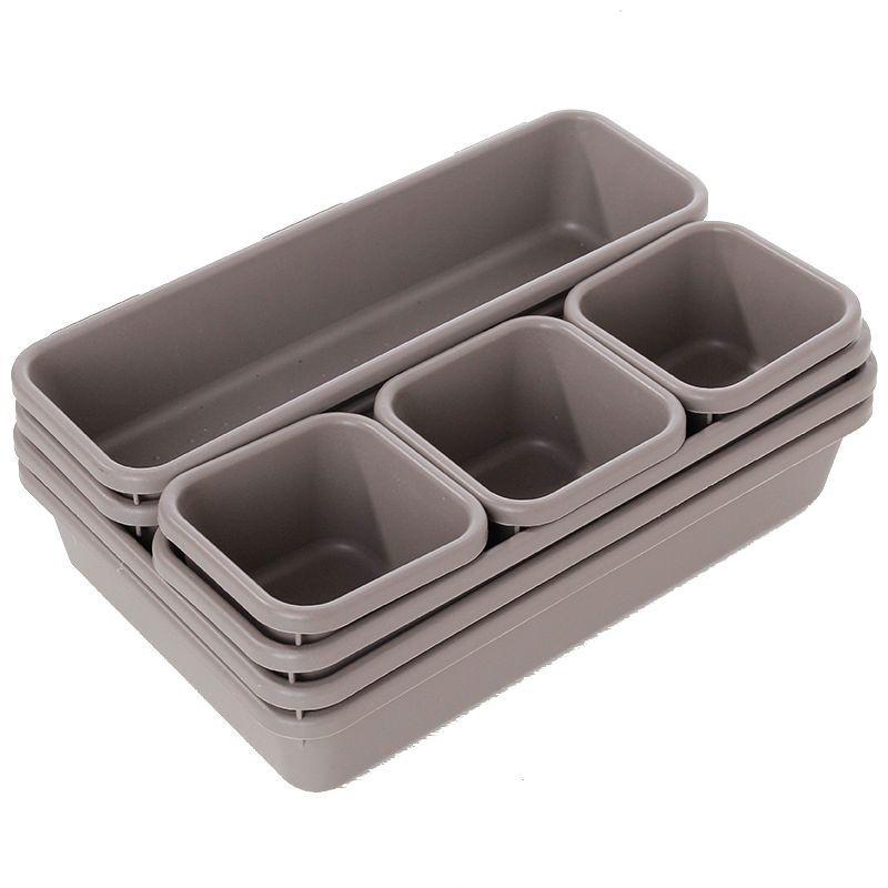 Besteckeinsatz Tabitha, Grau 8 tlg. Set
