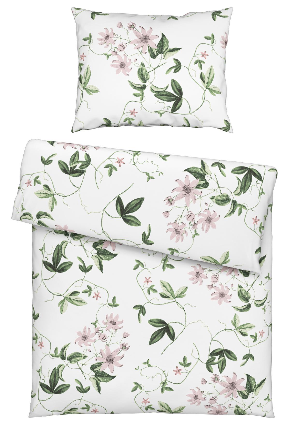 Ágyneműhuzat-garnitúra Gertrud - fehér, Romantik / Landhaus, textil - James Wood