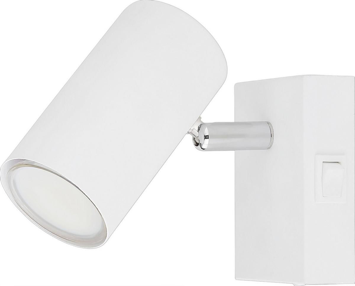 BODOVÉ SVIETIDLO WITMO2 - biela/chrómová, Modern, kov (7/10/12cm) - Mömax