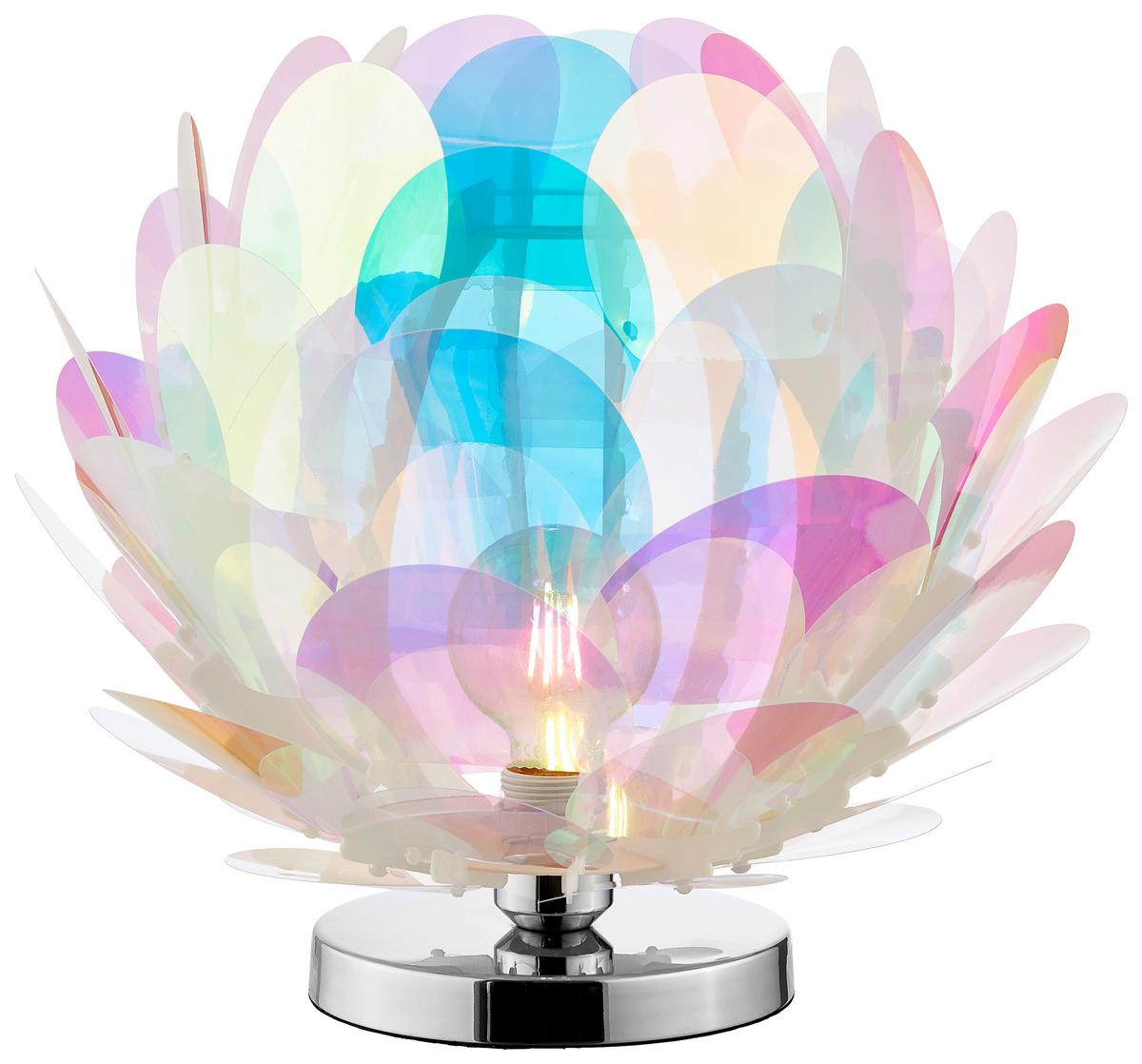 Tischlampe Fora Multicolor 3187030 "fora" - Multicolor, Design, Kunststoff/Metall (41/18/35,5cm) - Näve