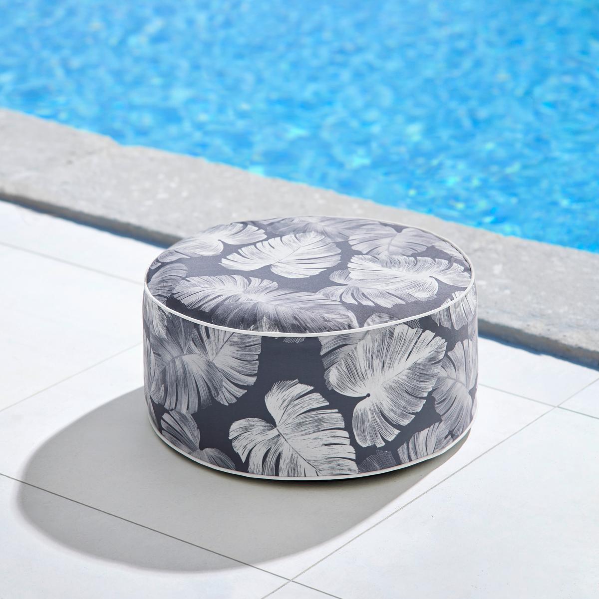 SEDACÍ VENKOVNÍ PODUŠKA CASSY - šedá, Moderní, textil (53/23/53cm) - Bessagi Garden