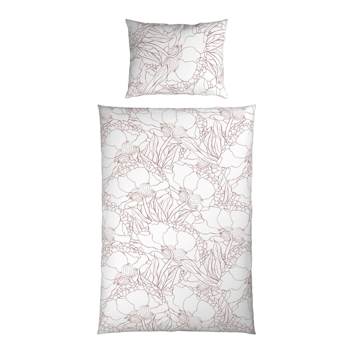 POSTEĽNÁ BIELIZEŇ EMMA - staroružová, textil (140/200cm) - Mömax