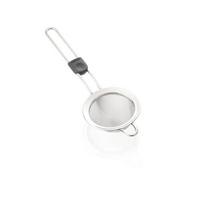 Küchensieb Candy - Edelstahlfarben/Schwarz, KONVENTIONELL, Kunststoff/Metall (22,5/4,5/8cm) - Leifheit