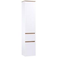 Hängender Hochschrank Grifflos Marbella B: 40 Cm Weiß - MODERN (40/182/35cm)