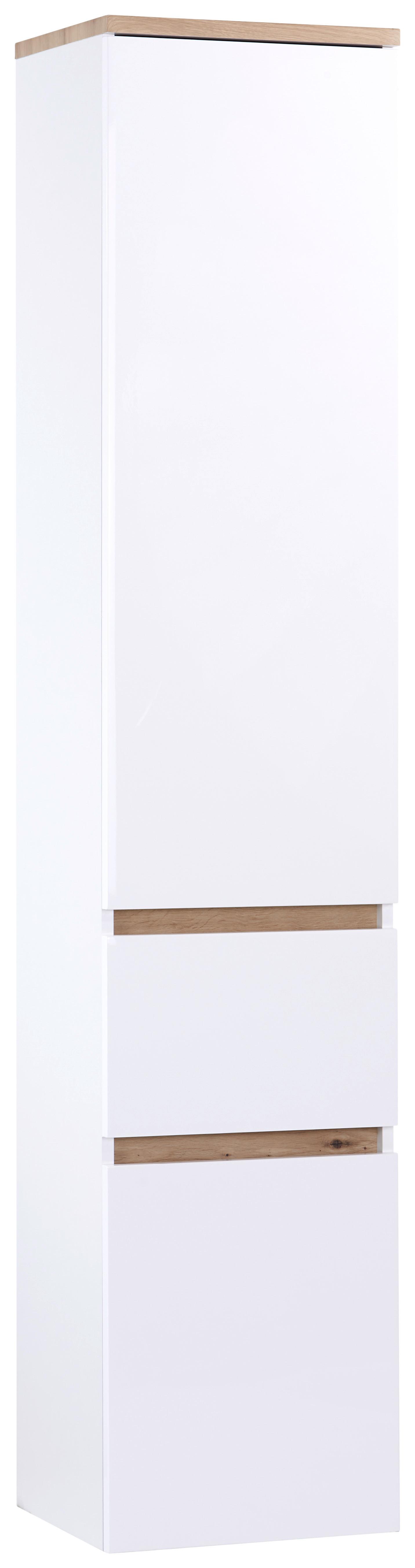 Badezimmer Hochschrank BHT: 40x182x35 cm grifflos