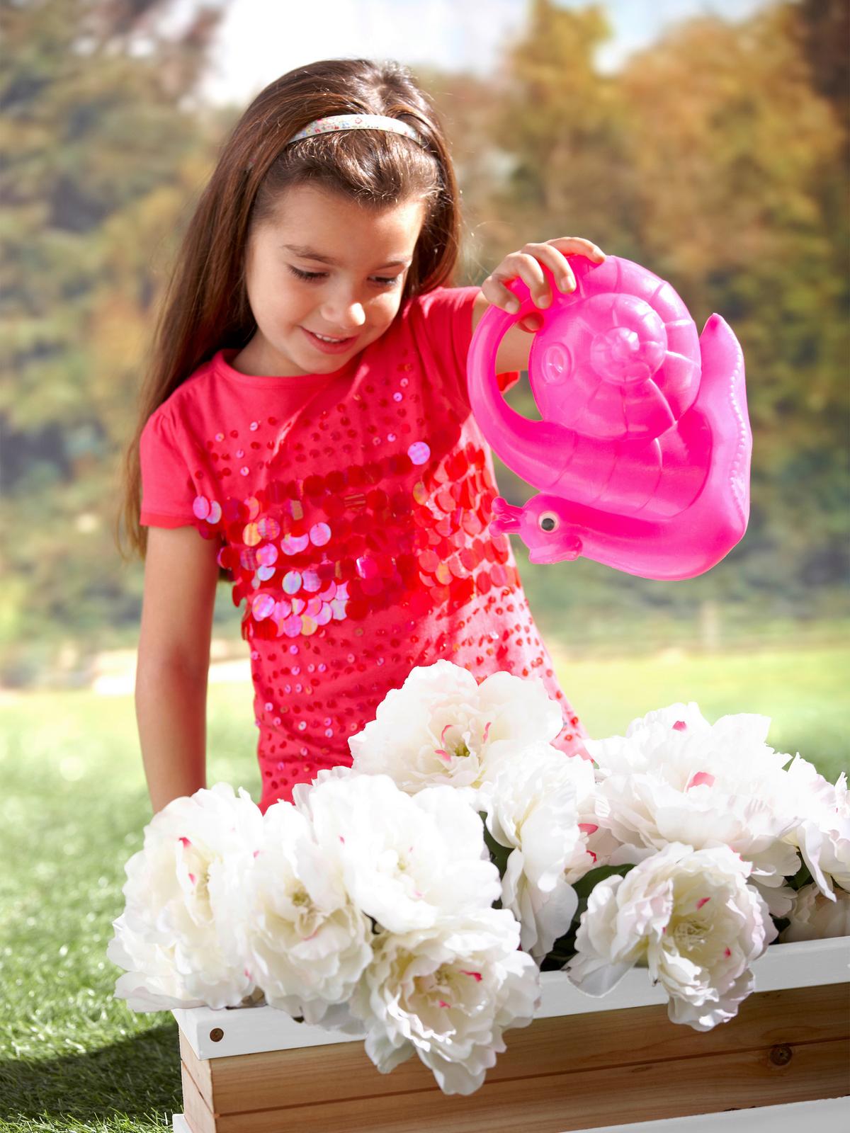 Kinder-Gartenset A031.006.01 - Braun/Weiß, KONVENTIONELL, Holz (54/11,5/19cm) - Ambia Garden