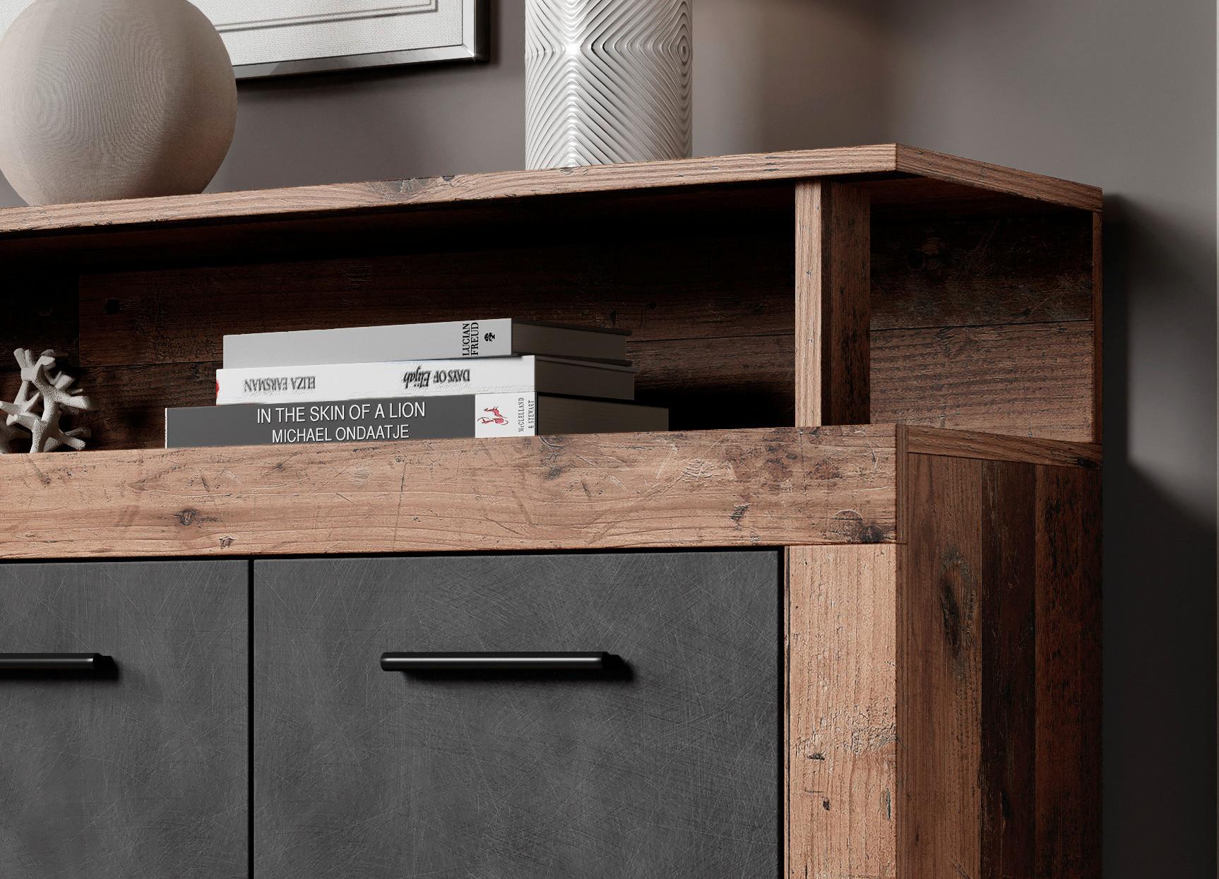 Sideboard mit Schubladen und Drehtüren