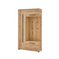 GARDEROBE Cantara Eichefarben B: 111cm - Eichefarben, MODERN, Holzwerkstoff (111/201/39cm) - MID.YOU