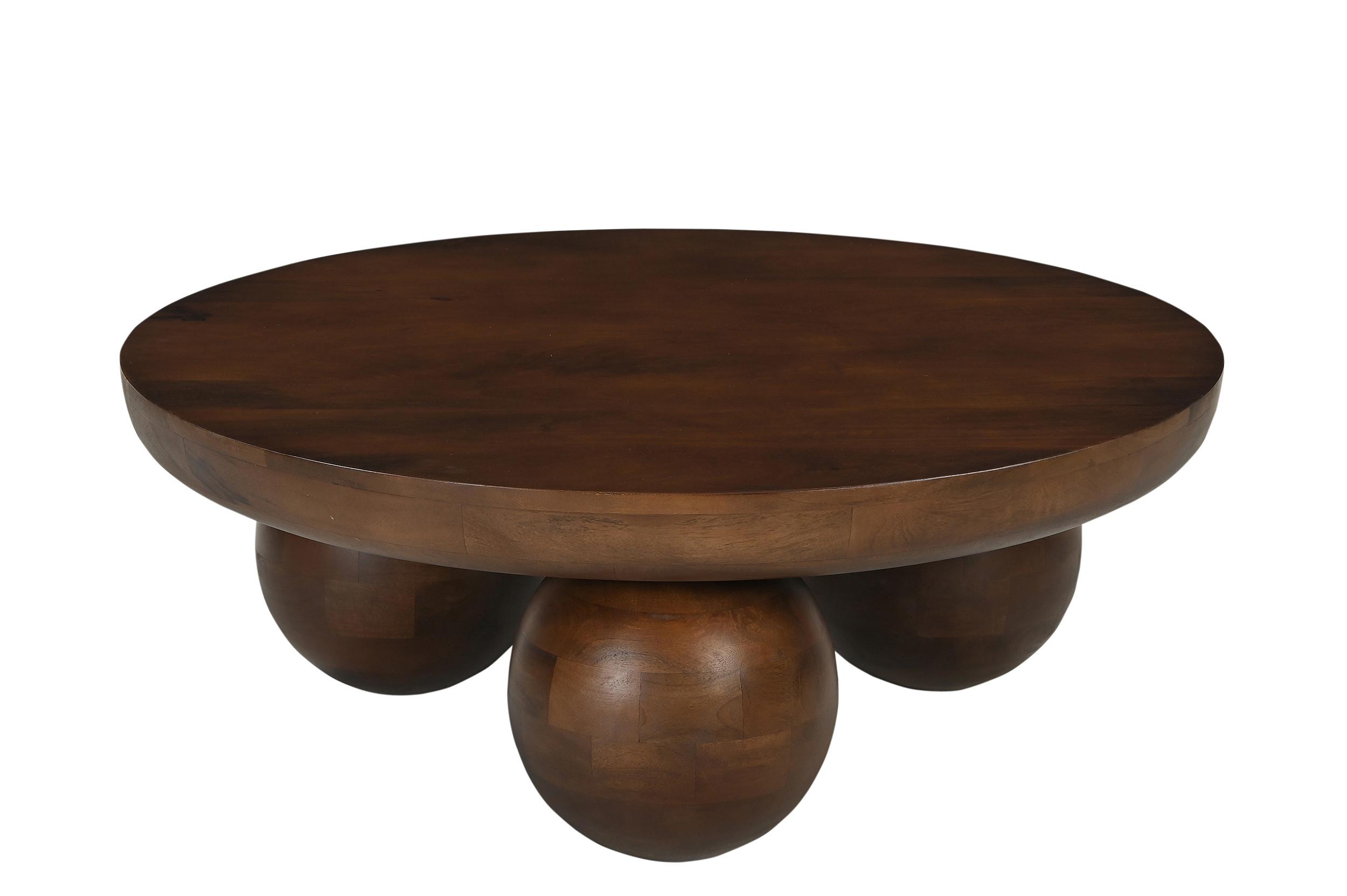 COUCHTISCH Mangoholz B: 90cm - Braun, Design, Holz (90/30/90cm) - MID.YOU
