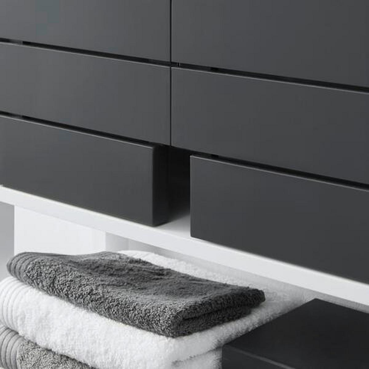 Závesná skrinka TIA - sivá/biela, Modern (60/70/23cm) - P & B