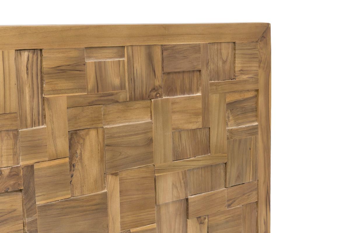 KOPFTEIL Naturfarben B: 220cm - Naturfarben, Basics, Holz (220/120/5cm) - Livetastic