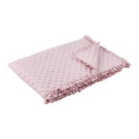 DENNÁ PRIKRÝVKA DAISY - ružová, textil (160/220cm) - Mömax